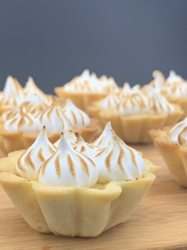 Minis tarte au citrons meringuée